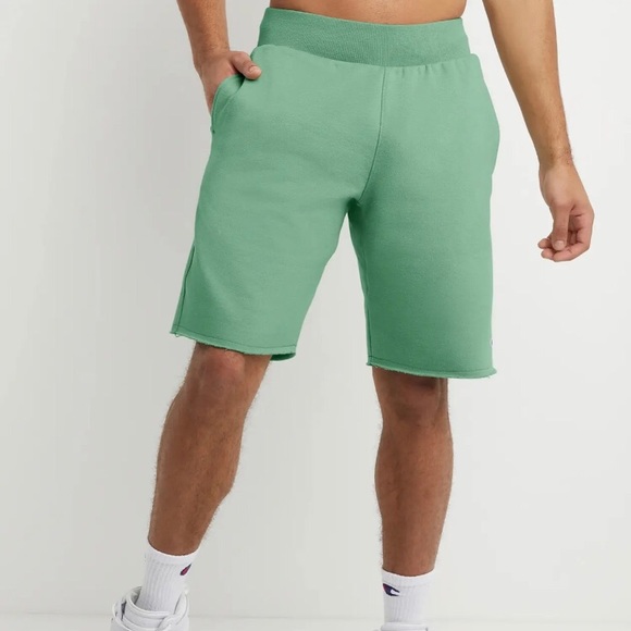 Champion Reverse Weave Native Green Shorts - Picture 1 of 4